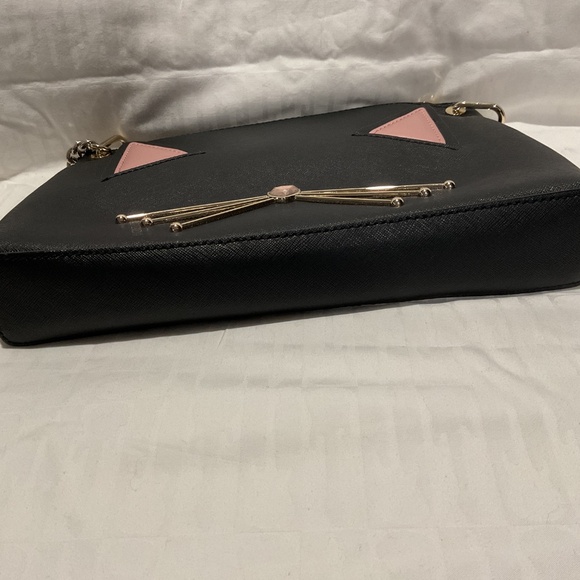 Kate Spade River Jazz Things Up Black Cat Crossbody  (USED) - Picture 3 of 7